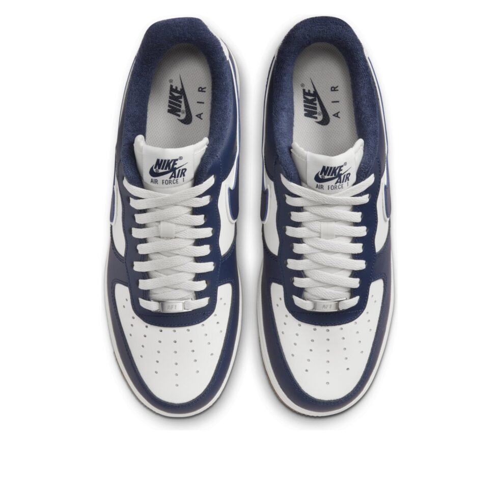 Nike Air Force 1 '07 LV8 'College Pack - Midnight Navy' DQ7659-101 - Image 2