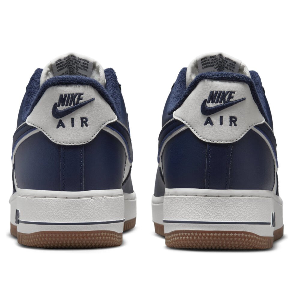 Nike Air Force 1 '07 LV8 'College Pack - Midnight Navy' DQ7659-101 - Image 3