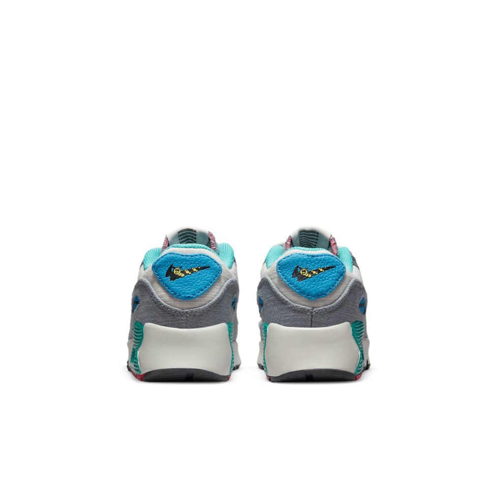 (PS) Nike Air Max 90 'Air Sprung - Iron Grey' DQ7761-001 - Image 5