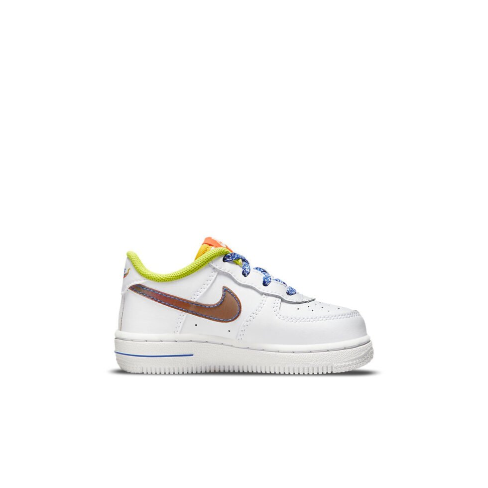(TD) Nike Force 1 LV8 'White Multi' DQ7769-100 - Image 2