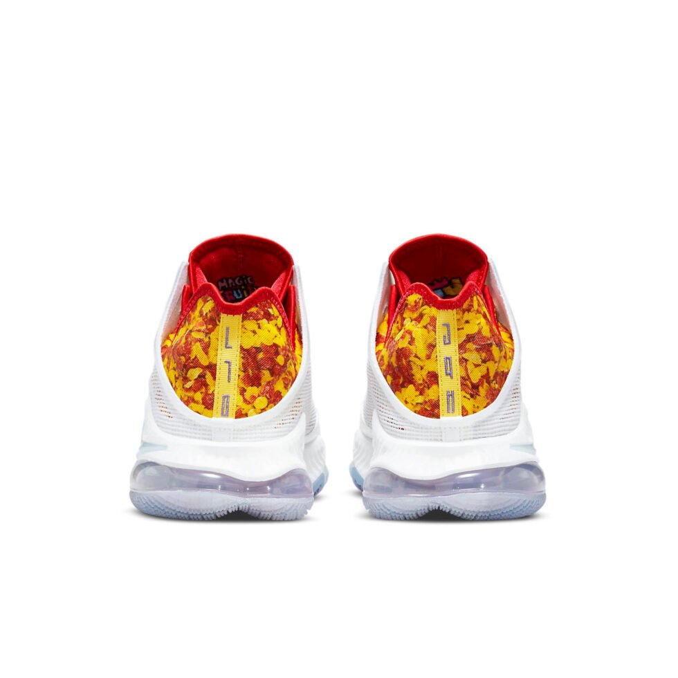 Nike Flintstone x LeBron 19 Low EP 'Magic Fruity Pebbles' DQ8343-100 - Image 5