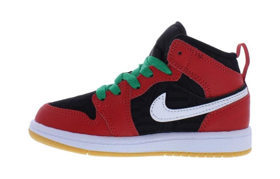 (PS) Air Jordan 1 Mid SE 'Christmas' DQ8419-006 - Image 2