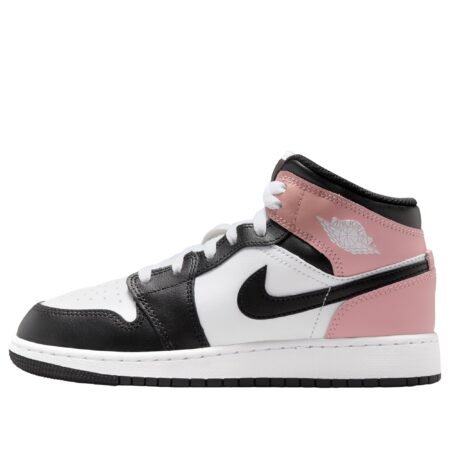 (GS) Air Jordan 1 Mid 'White Rust Pink' DQ8423-100
