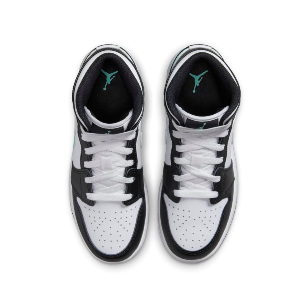(GS) Air Jordan 1 Mid 'Green Glow' DQ8423-103 - Image 4