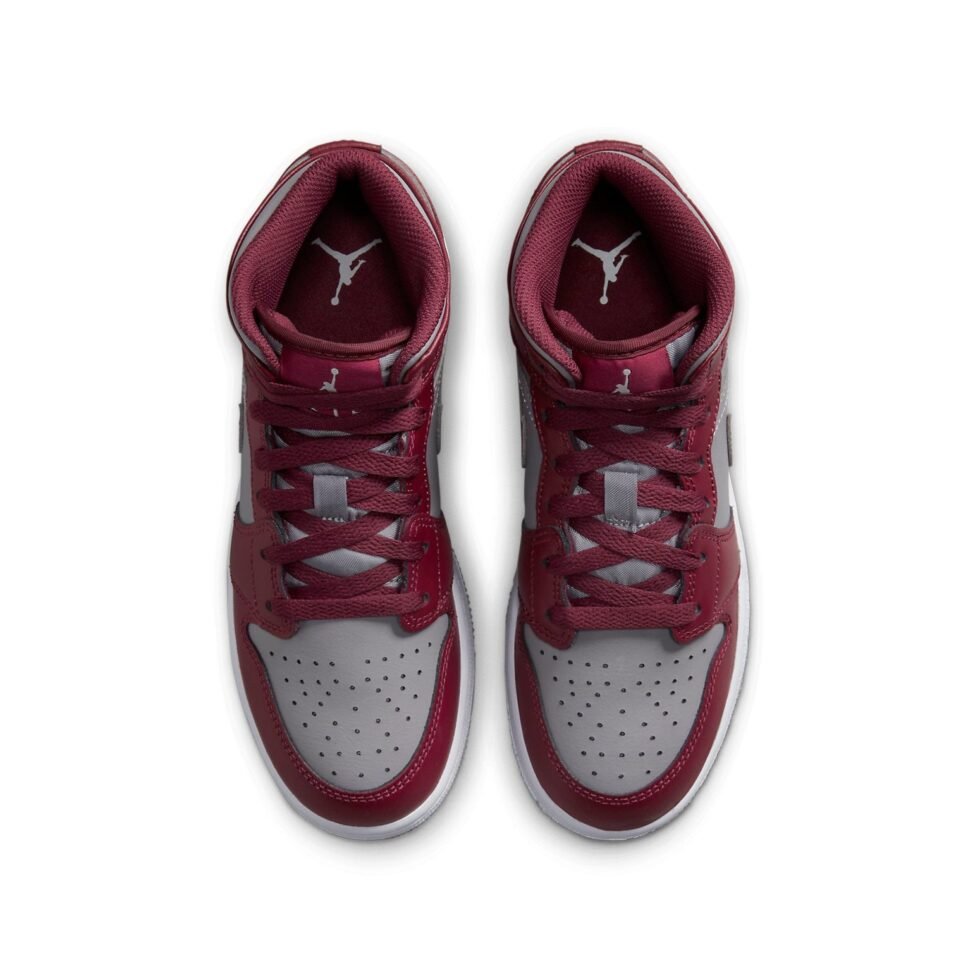 (GS) Air Jordan 1 Mid 'Cherrywood Red' DQ8423-615 - Image 4