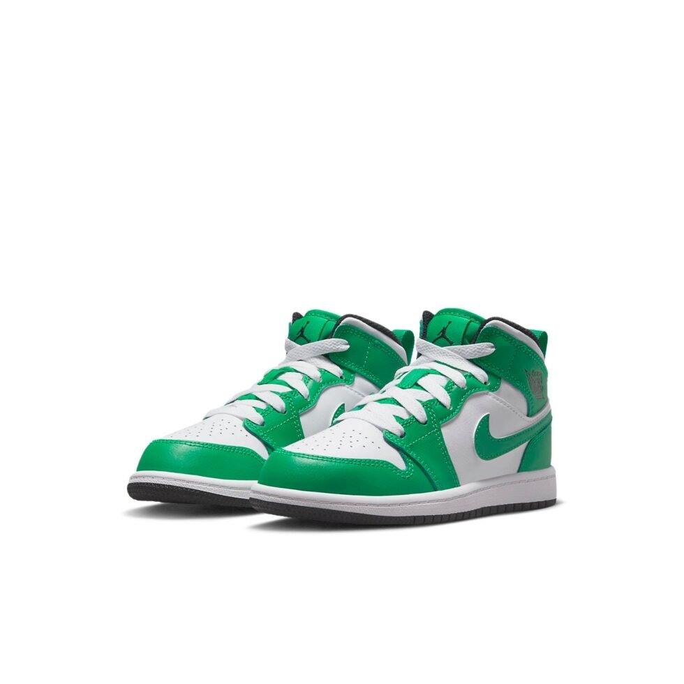 (PS) Air Jordan 1 Mid 'Lucky Green' DQ8424-301 - Image 3