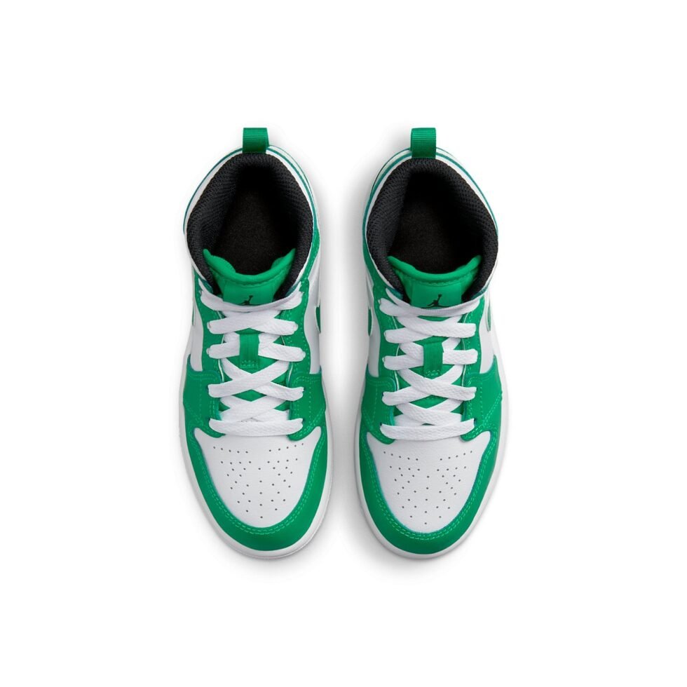 (PS) Air Jordan 1 Mid 'Lucky Green' DQ8424-301 - Image 4