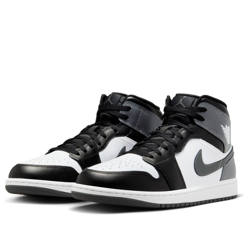 Air Jordan 1 Mid 'Black Iron Grey' DQ8426-001 - Image 4