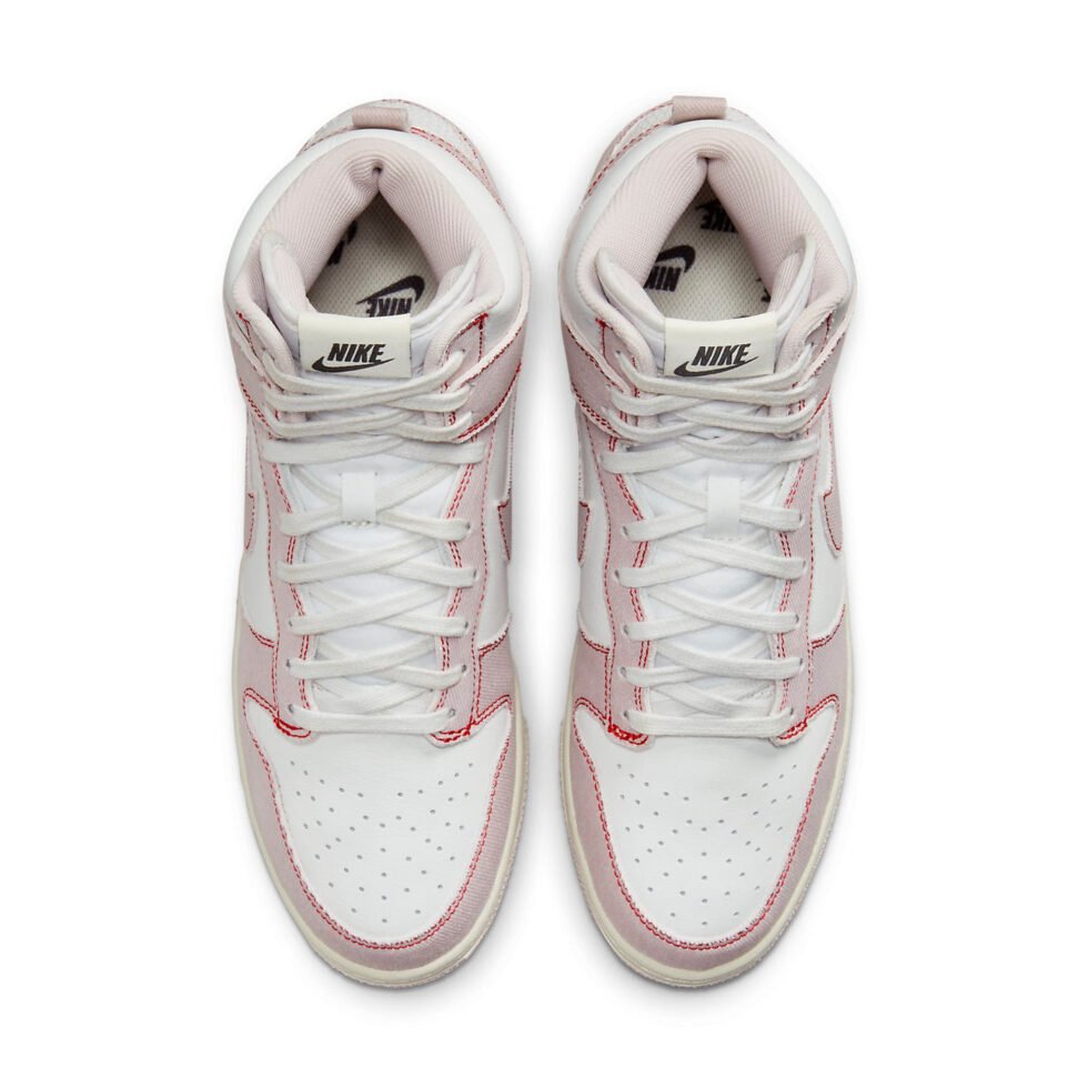 Nike Dunk High 1985 'Barely Rose' DQ8799-100 - Image 4