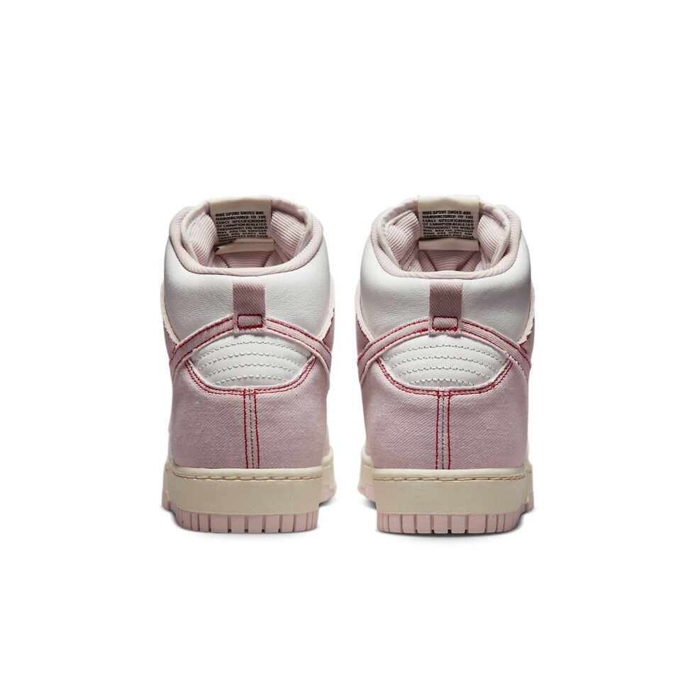 Nike Dunk High 1985 'Barely Rose' DQ8799-100 - Image 5