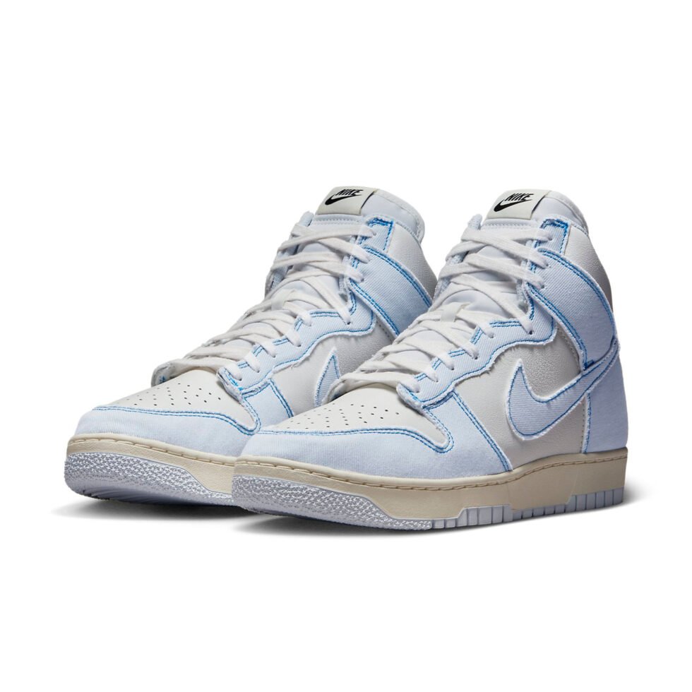 Nike Dunk High 1985 'Blue Denim' DQ8799-101 - Image 3