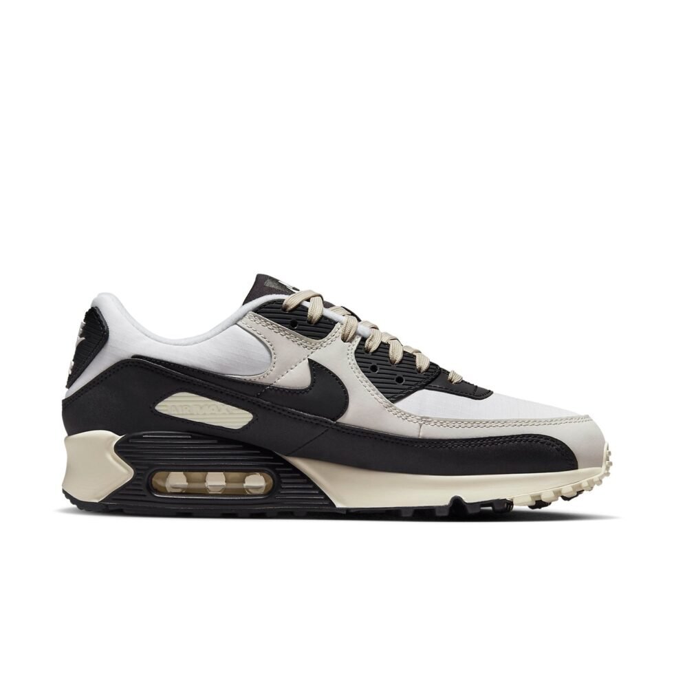 Nike Air Max 90 'Sail Coconut Milk Black' DQ8974-100 - Image 2