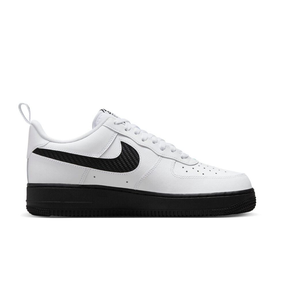 Nike Air Force 1 '07 'White Black Teal' DR0155-100 - Image 2