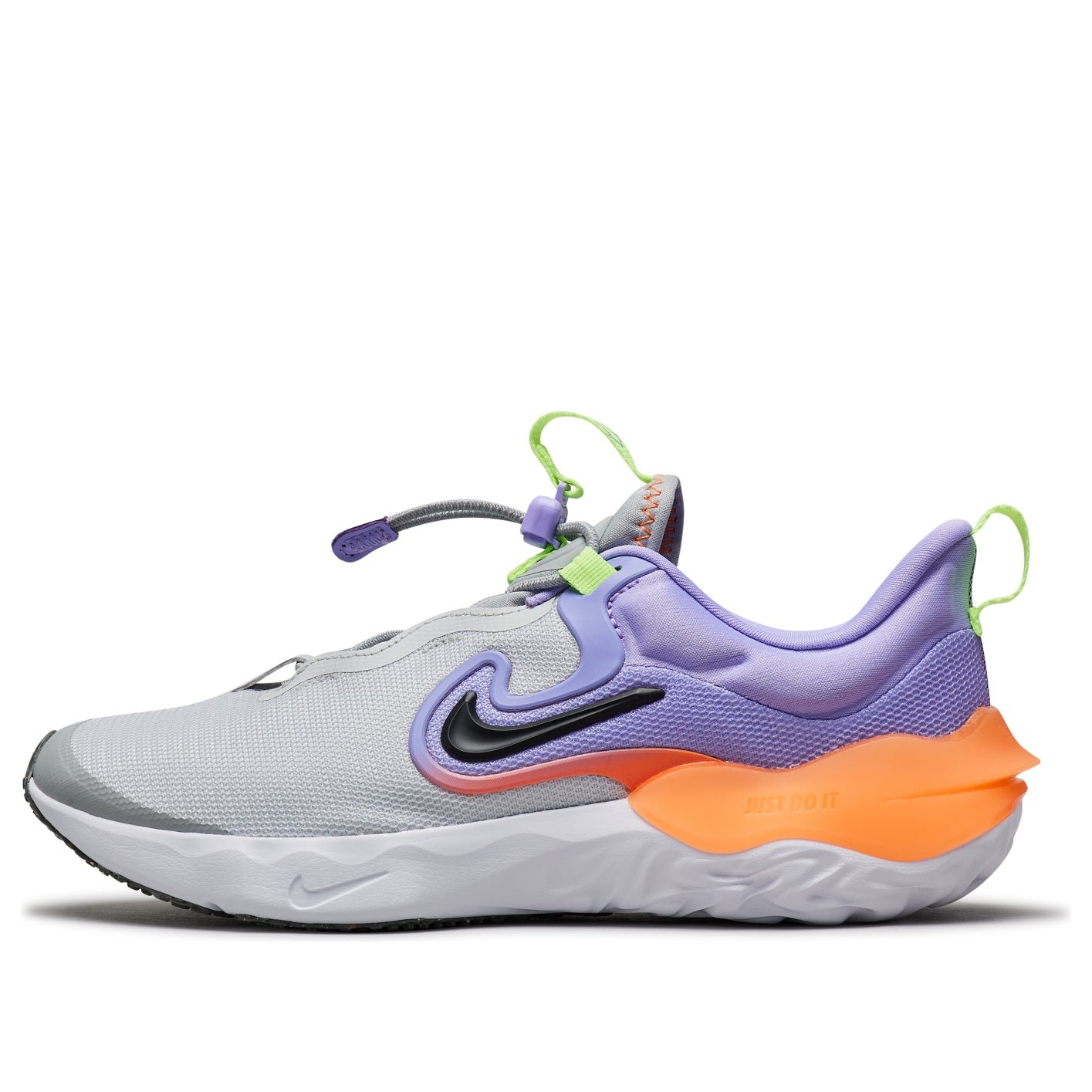 (GS) Nike Run Flow 'Photon Dust Purple Pulse' DR0472-002