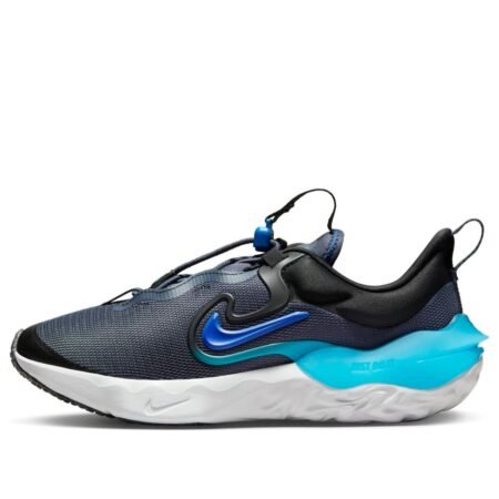 (GS) Nike Run Flow 'Thunder Blue Lightning' DR0472-400