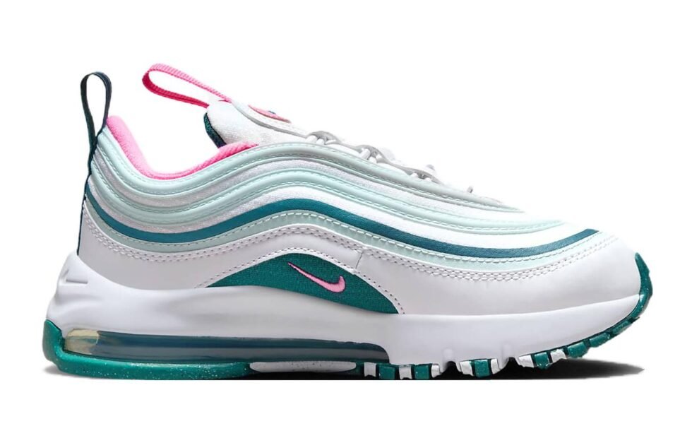 (PS) Nike Air Max 97 'White Geode Teal' DR0638-118 - Image 2