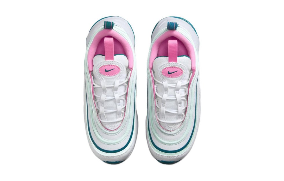 (PS) Nike Air Max 97 'White Geode Teal' DR0638-118 - Image 4