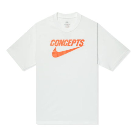Nike SB x Concepts T-Shirt 'White Orange' DR0642-100