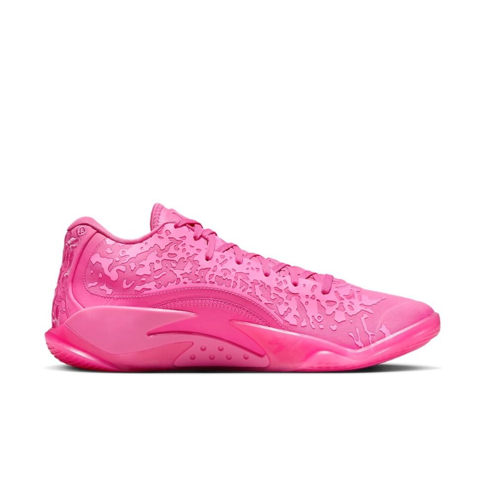 Air Jordan Zion 3 Pink Lotus Basketball Shoes 'Pink Glow' DR0675-600 - Image 2