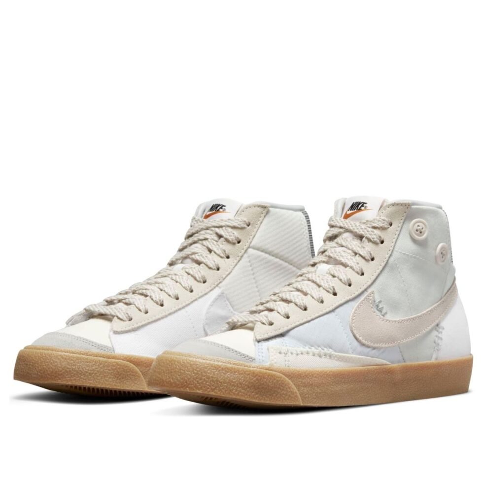 (WMNS) Nike Blazer Mid '77 LX 'Voodoo - Sail Grey' DR0977-119 - Image 3
