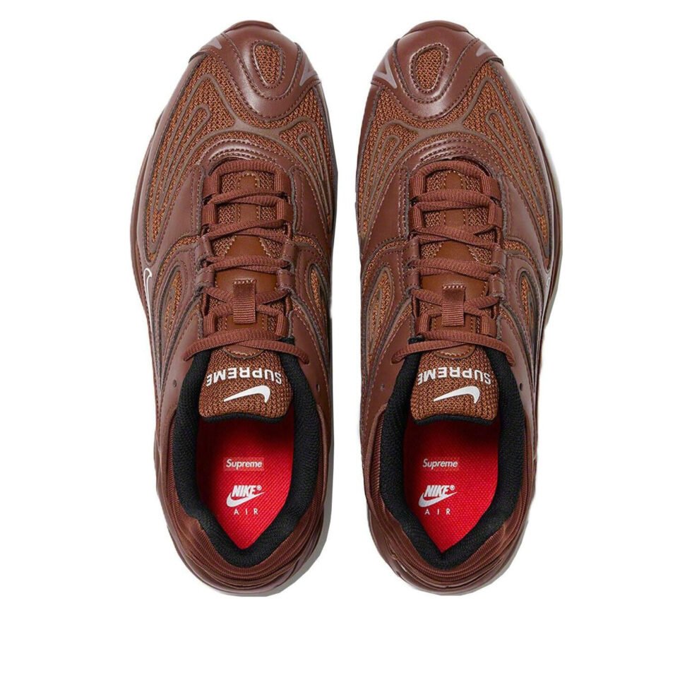 Nike x Supreme Air Max 98 TL SP 'Fauna Brown' DR1033-200 - Image 3