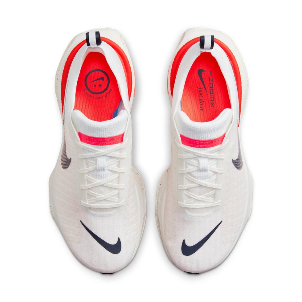 Nike ZoomX Invincible Run Flyknit 3 'White Bright Crimson' DR2615-101 - Image 4