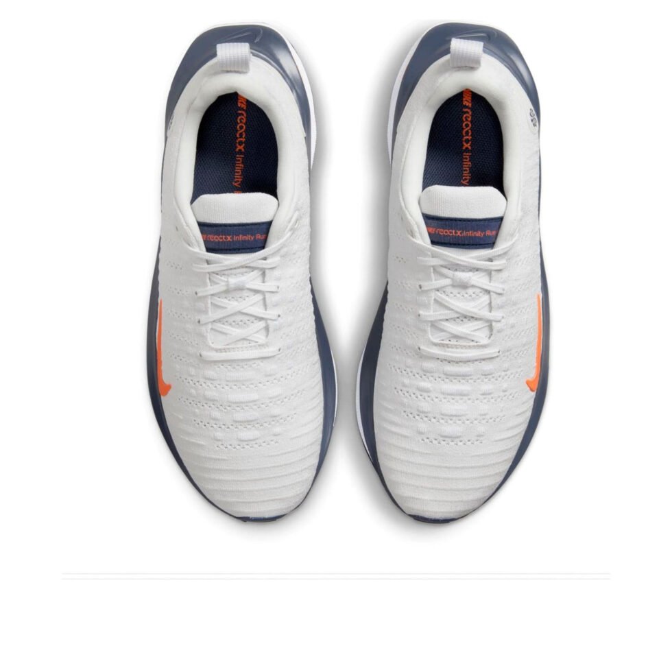 Nike ReactX Infinity Run 4 'Platinum Tint Total Orange' DR2665-010 - Image 4