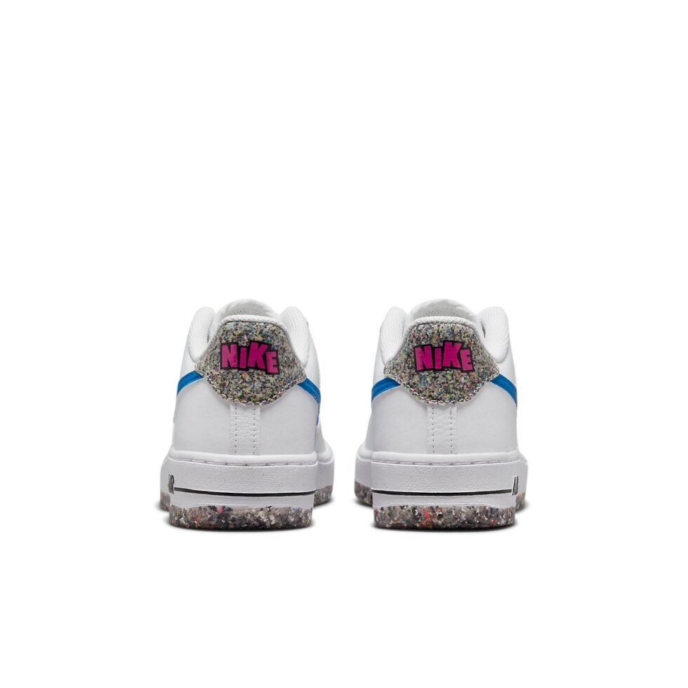 (GS) Nike Air Force 1 LV8 Next Nature Crater 'White Light Photo Blue' DR3098-100 - Image 5