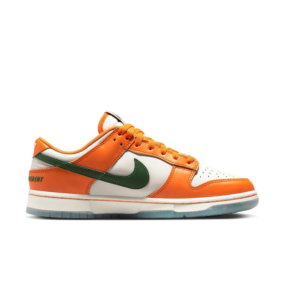 Nike x Florida A&M University Dunk Low 'Rattlers' DR6188-800 - Image 2