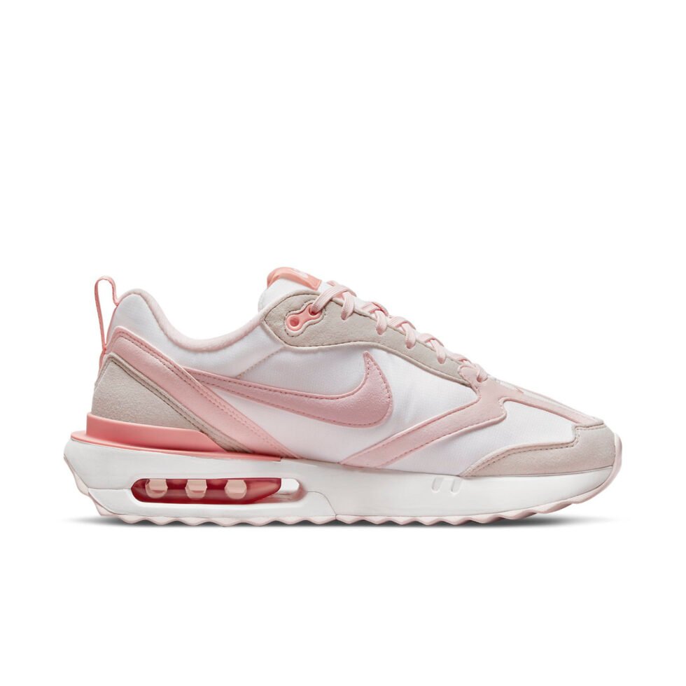 (WMNS) Nike Air Max Dawn 'Summit White Fossil Stone Light Madder Root Atmosphere' DR7875-100 - Image 2