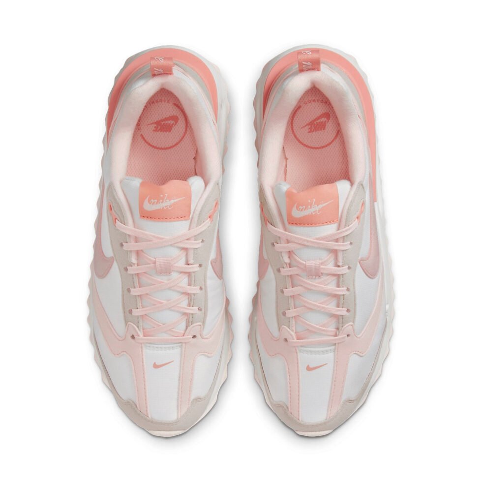 (WMNS) Nike Air Max Dawn 'Summit White Fossil Stone Light Madder Root Atmosphere' DR7875-100 - Image 4