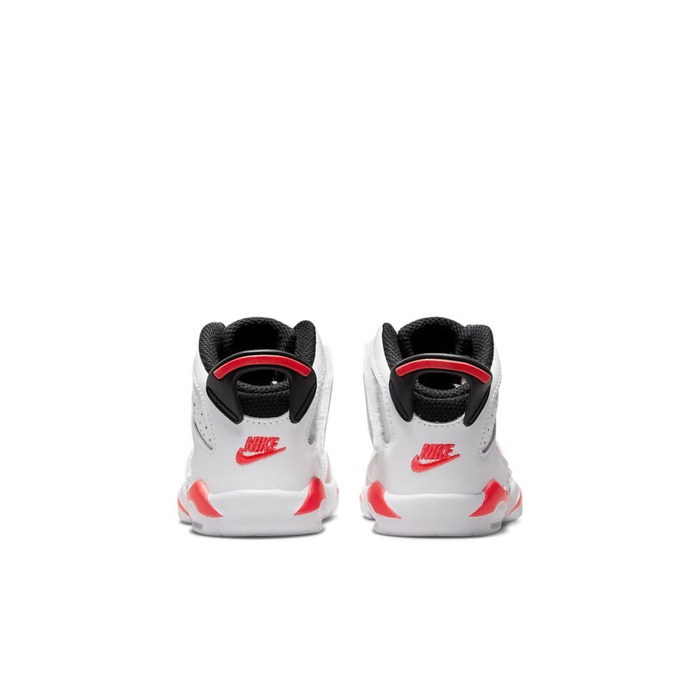 (TD) Air Jordan 6 Retro Little Flex Pink/Red/White DR8499-661 - Image 5