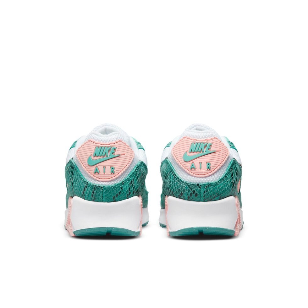 Nike Air Max 90 'Washed Teal Snakeskin' DR8575-300 - Image 5
