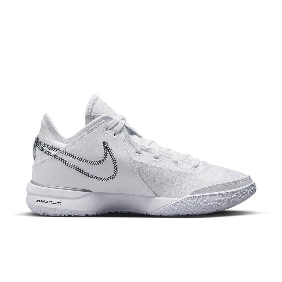 Nike Zoom LeBron NXXT Gen EP 'White Metallic Silver' DR8788-101 - Image 2