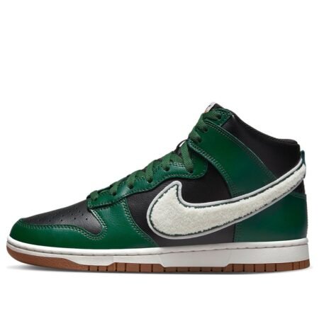 Nike Dunk High 'Chenille Swoosh - Gorge Green' DR8805-001