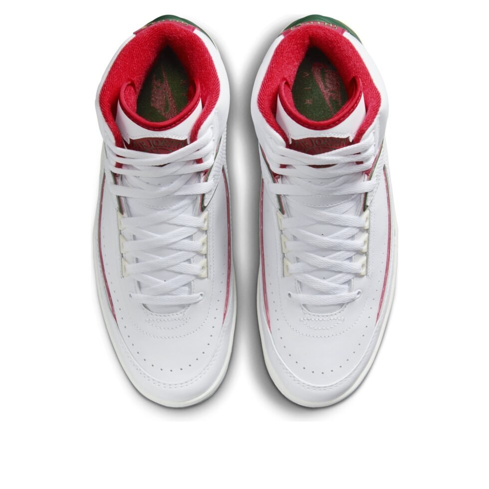Air Jordan 2 'White Fire Red' DR8884-101 - Image 2
