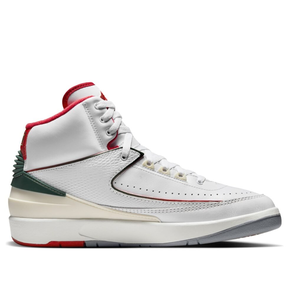 Air Jordan 2 'White Fire Red' DR8884-101 - Image 6