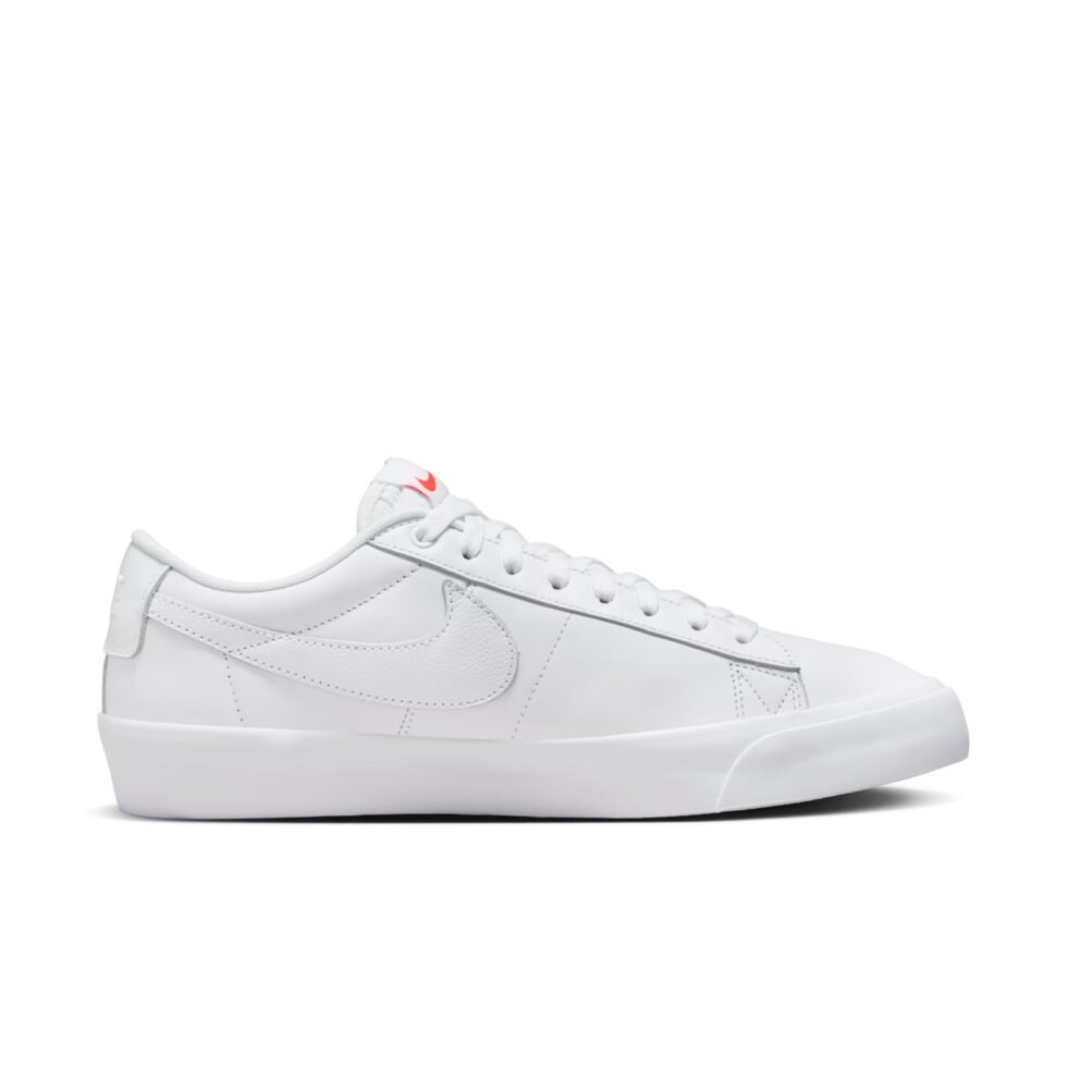 Nike SB Zoom Blazer Low Pro GT ISO 'Triple White' DR9099-101 - Image 2