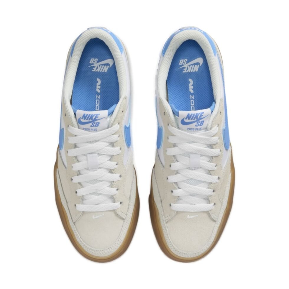 (WMNS) Nike SB Pogo 'White University Blue Gum' DR9114-100 - Image 4