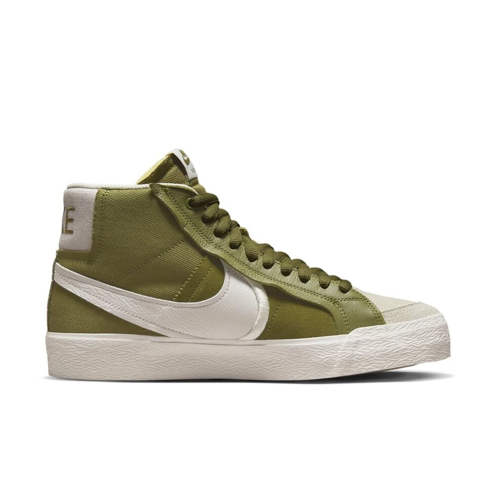 Nike Zoom Blazer Mid Premium Plus SB 'Olive Green' DR9144-300 - Image 2