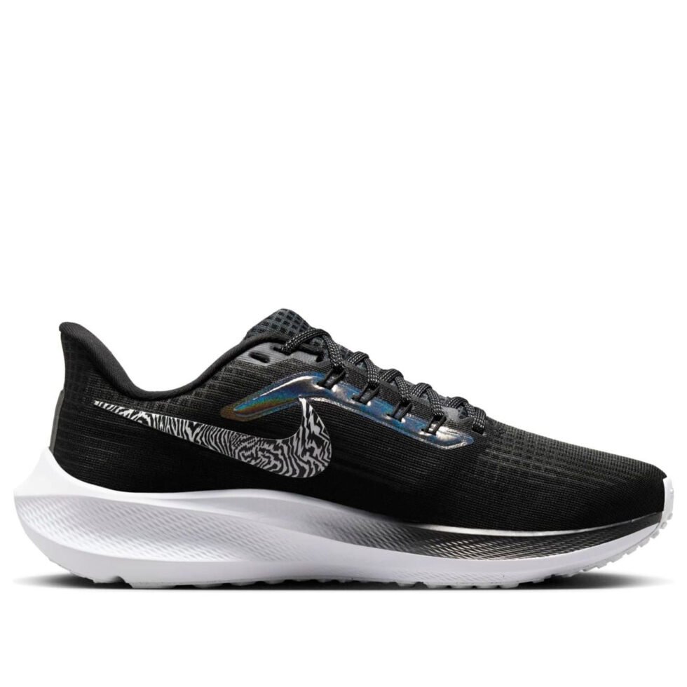 (WMNS) Nike Air Zoom Pegasus 39 'Black Zebra Iridescent' DR9619-001 - Image 2