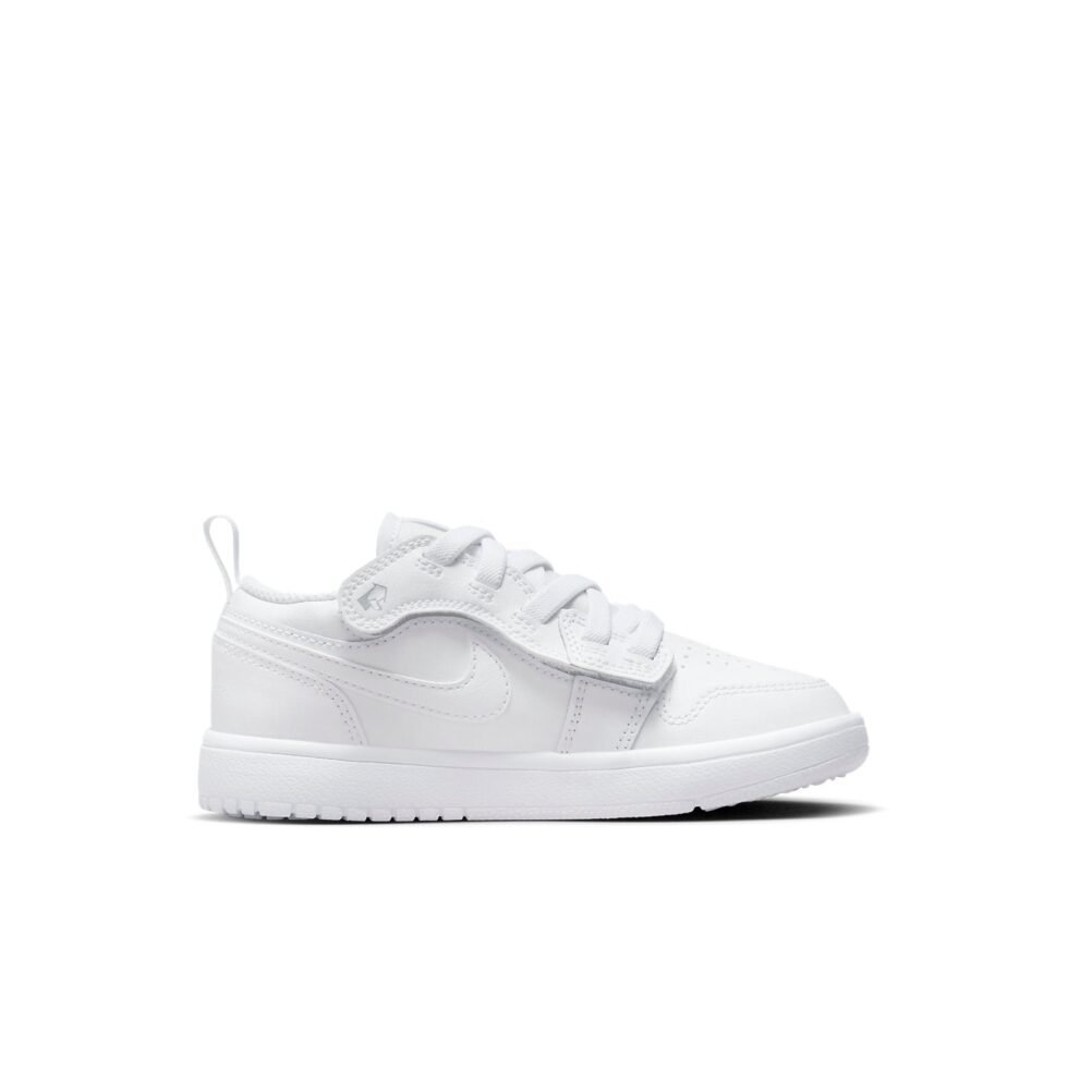 (PS) Air Jordan 1 Low ALT 'Triple White' 2023 DR9748-136 - Image 2