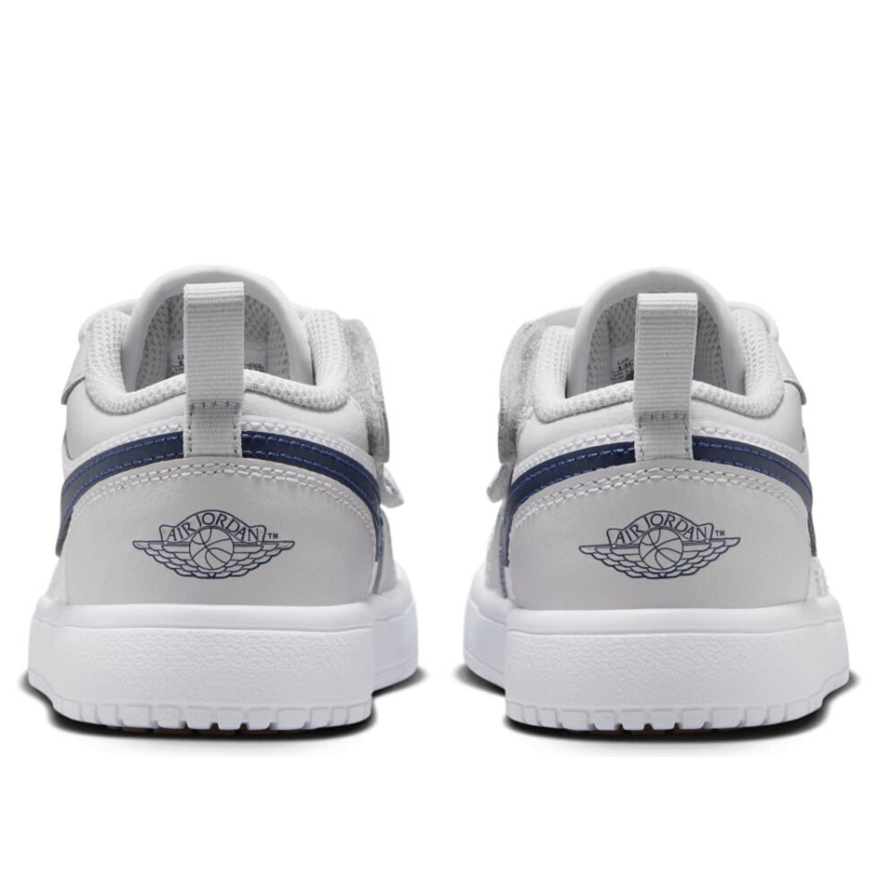 (PS) Air Jordan 1 Low ALT 'White Grey Midnight Navy' DR9748-146 - Image 3
