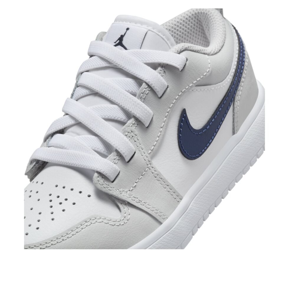 (PS) Air Jordan 1 Low ALT 'White Grey Midnight Navy' DR9748-146 - Image 5