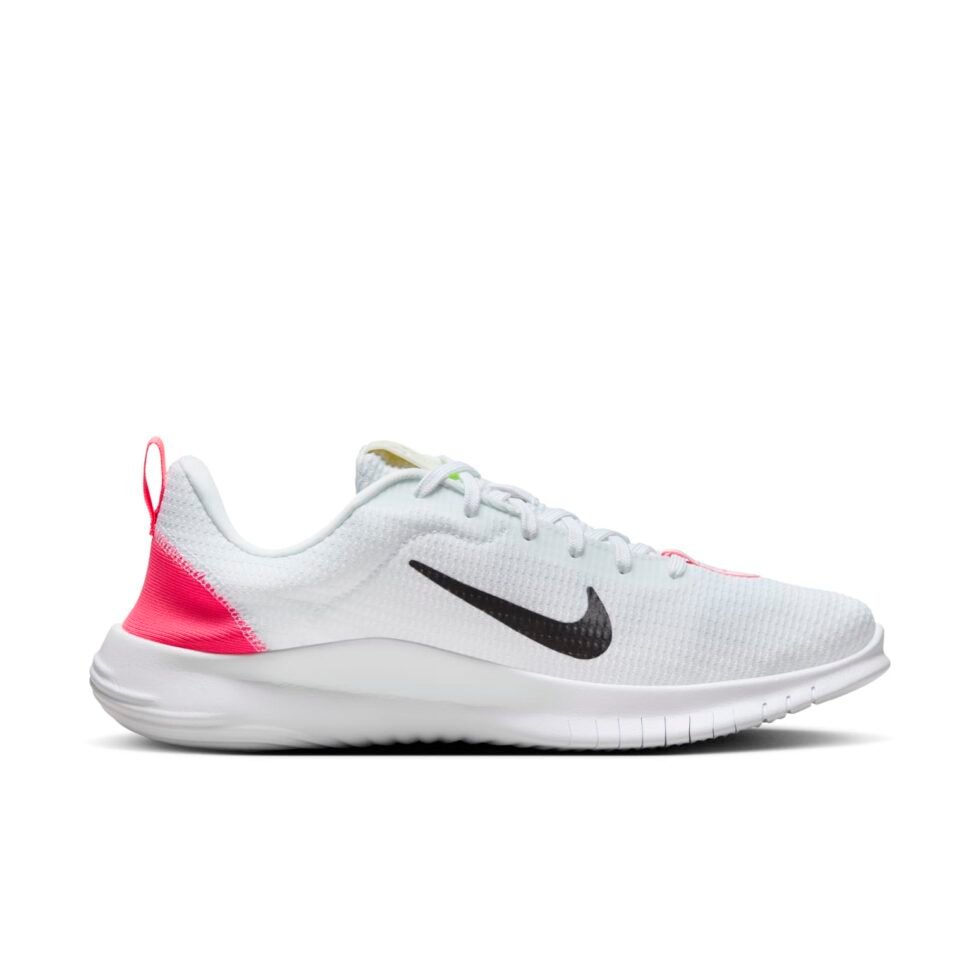 (WMNS) Nike Flex Experience Run 12 'White Hot Punch Black' DV0746-102 - Image 2
