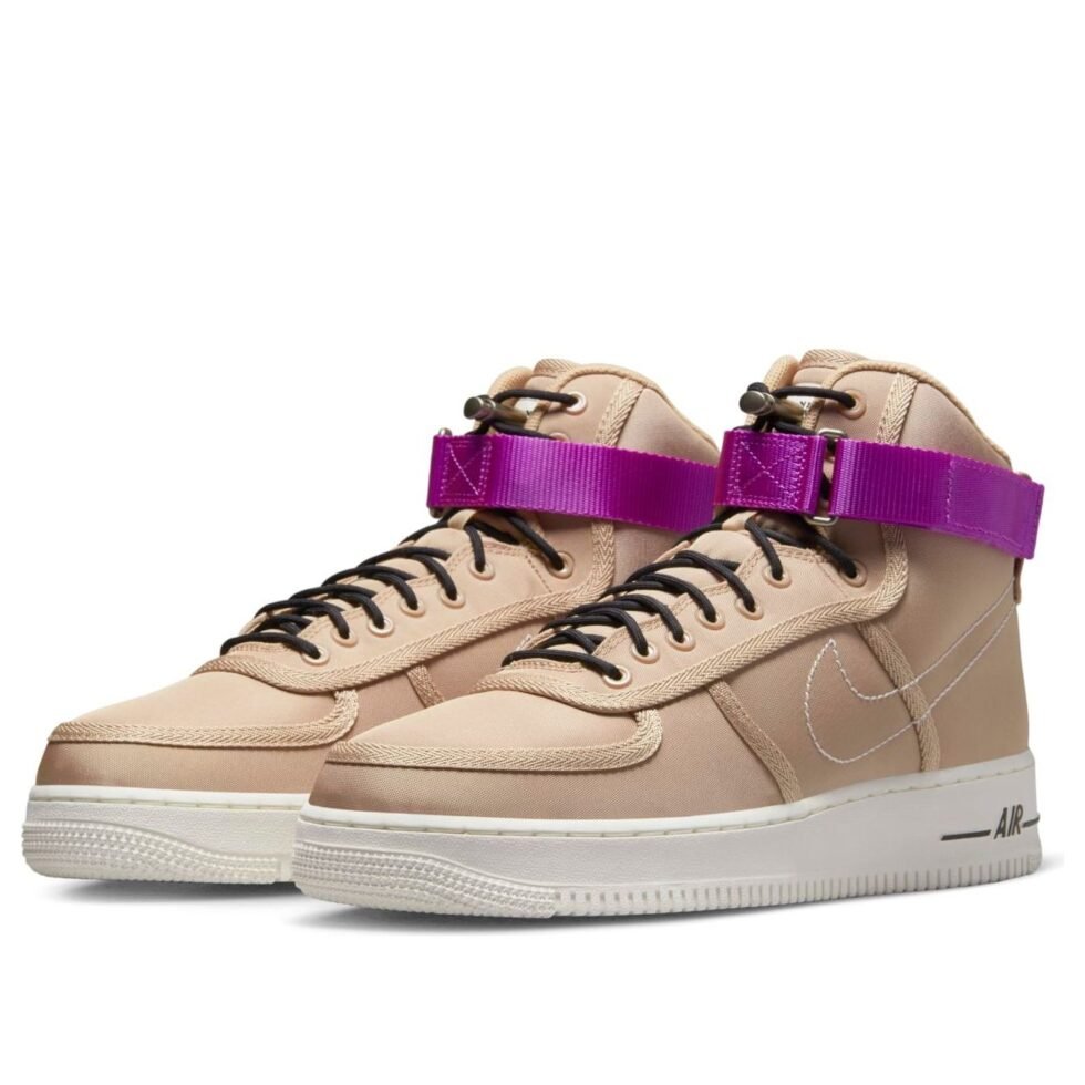 Nike Air Force 1 High '07 LV8 'Moving Company - Hemp' DV0790-200 - Image 3