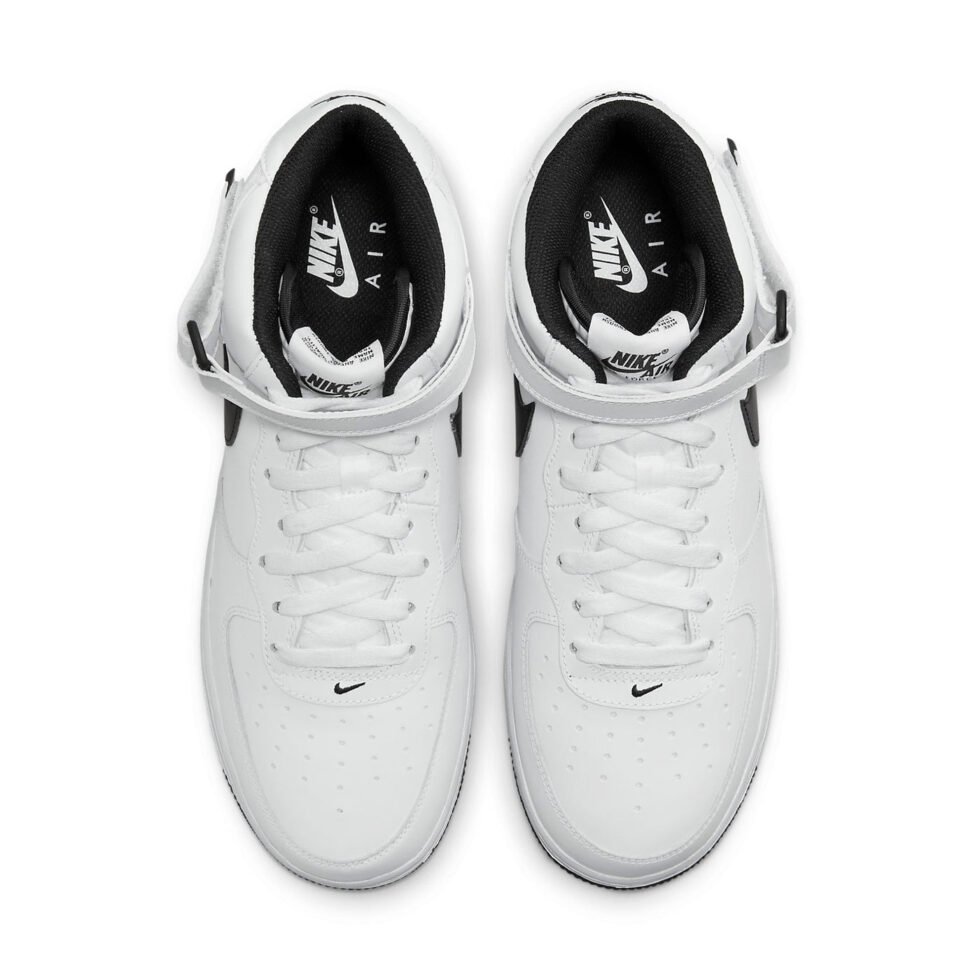 Nike Air Force 1 Mid '07 'White Black' DV0806-101 - Image 4