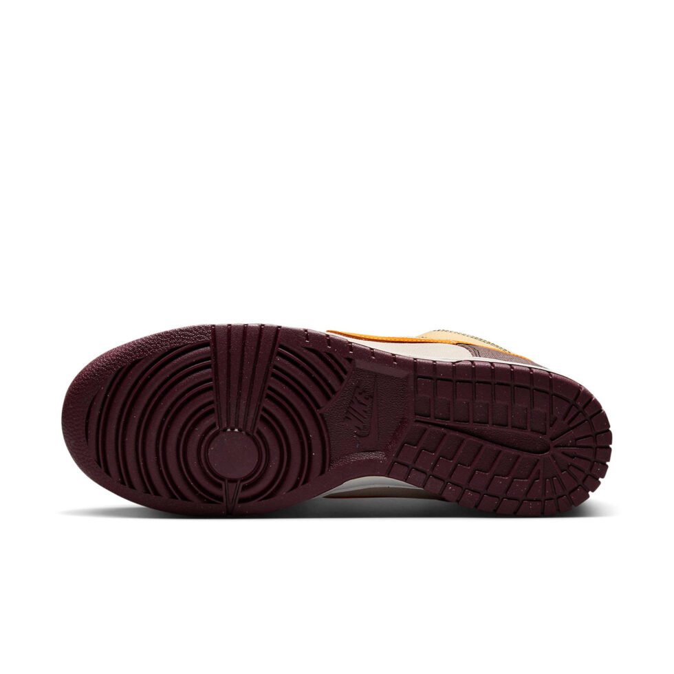 Nike Dunk Mid 'Coconut Milk Plum Orange' DV0830-101 - Image 6
