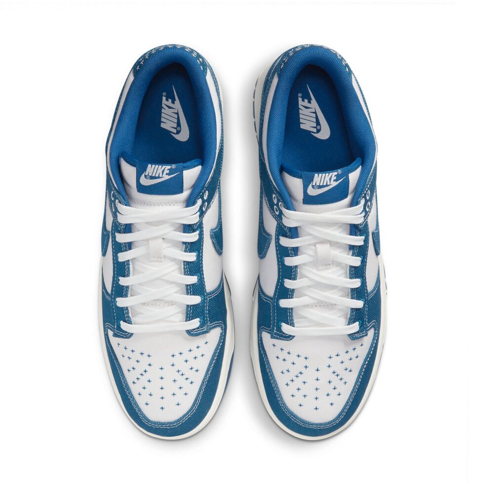 Nike Dunk Low 'Industrial Blue Sashiko' DV0834-101 - Image 3