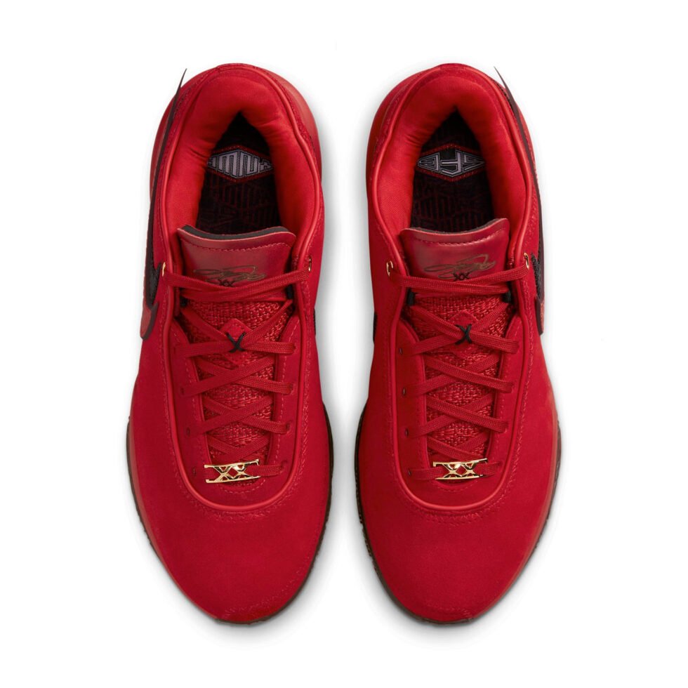 Nike x Liverpool F.C. LeBron 20 'University Red' DV1193-600 - Image 4
